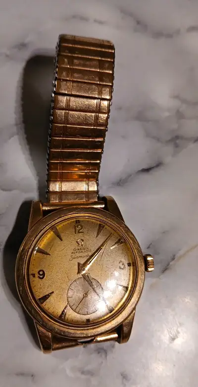 Omega Seamaster Gold Case Expansion Bracelet