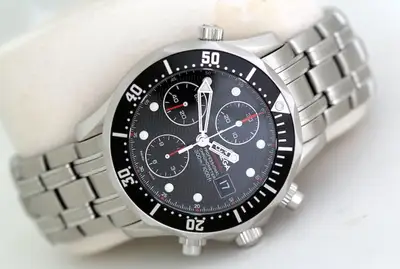 Omega Seamaster 300 Chronograph Black