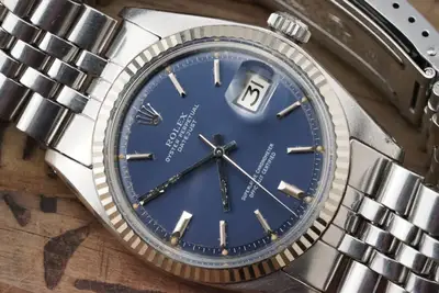 Rolex c. ROLEX DateJust 1601 Blue σ