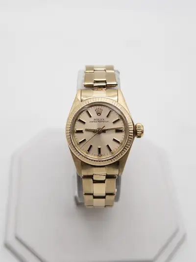 Rolex $20,000 ROLEX OYSTER PERPETUAL 14k Yellow