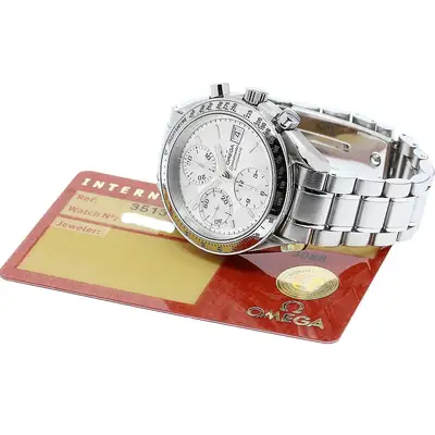 Omega Speedmaster 3513.3 Silver Chronograph