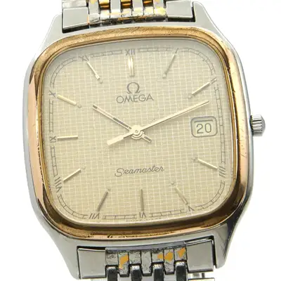 Omega 80's OMEGA Seamaster Cal.1430 Gold Combi