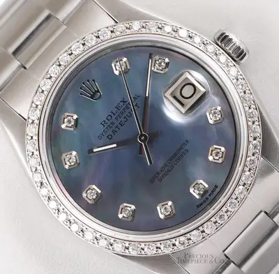 Rolex Datejust Stainless Steel Oyster Diamond