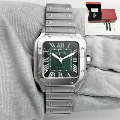 Cartier Santos Medium WSSA0061 Steel Paper