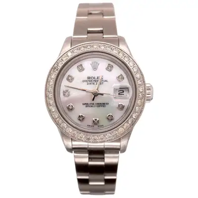 Rolex Datejust Steel Oyster ICED 1.50ct