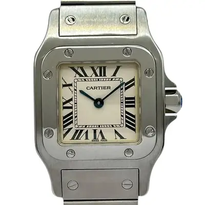 Cartier Santos Galbée SM W20056D6 Ivory