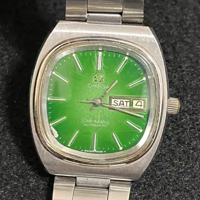 Omega Seamaster TV Screen Stainless Steel