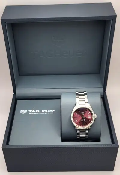 TAG Heuer Carrera WAR2418BA0776 Maroon Women's