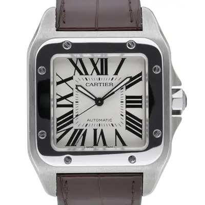 Cartier Santos 100 2656 with Steel