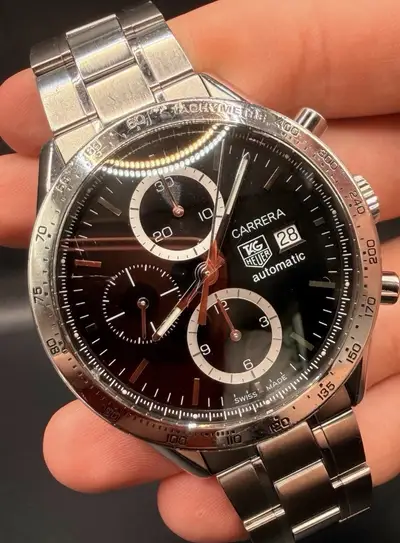 TAG Heuer Carrera Chronograph Date Steel