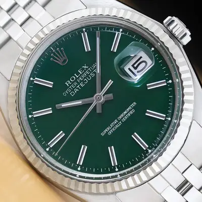 Rolex DATEJUST 1601 18K WHITE GOLD