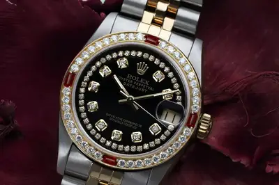 Rolex Datejust Black Two Tone with