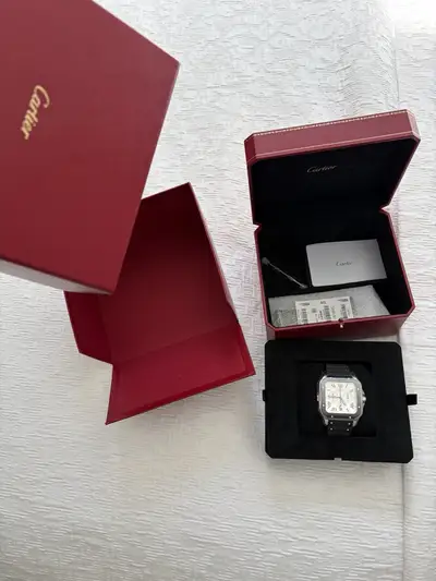 Cartier Santos de Cartier Chronograph Black