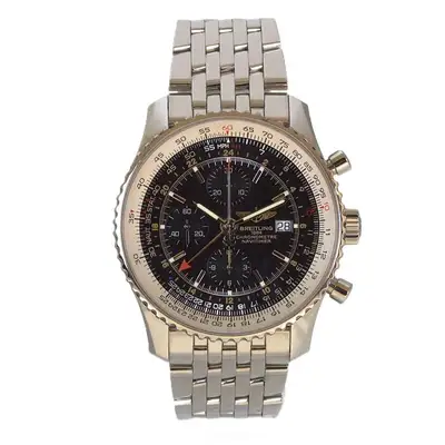 Breitling Navitimer World GMT Chronograph Steel