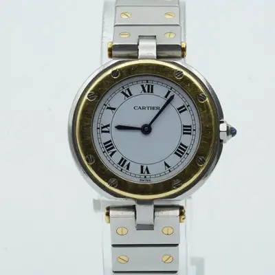 Cartier Santos Ronde Steel/Gold With Steel
