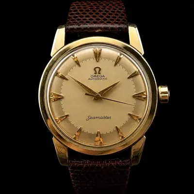 Omega SEAMASTER GOLD TONE STAINLESS STEEL