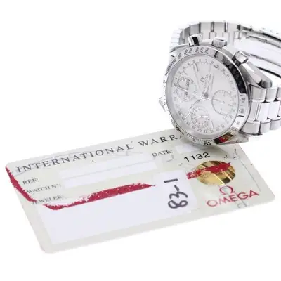 Omega OMEGA Speedmaster 3521.30 39mm SS Silver Dial Automatic Watch #C12681