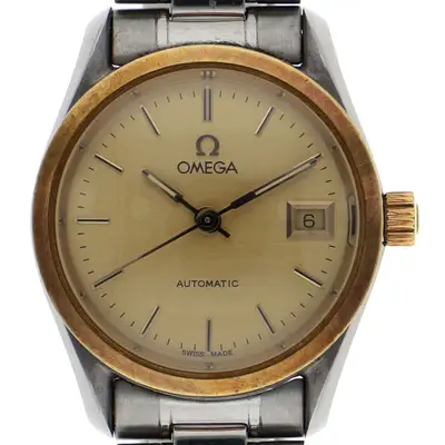 Omega Seamaster Yellow Gold Stainless Steel