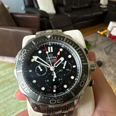 Omega Seamaster Co-Axial Chronograph SS Bracelet