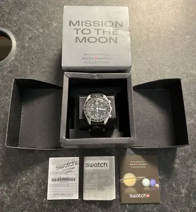 Omega Swatch Speedmaster Mission to the