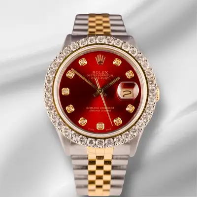Rolex Datejust YG/Steel 2.25ct Diamonds Hidden
