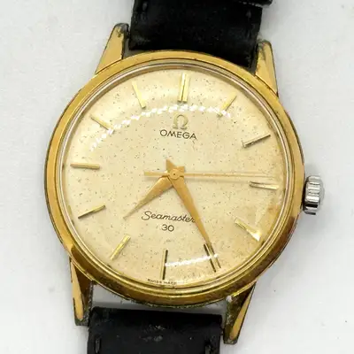 Omega Seamaster Silver Hand-Wind from Japan