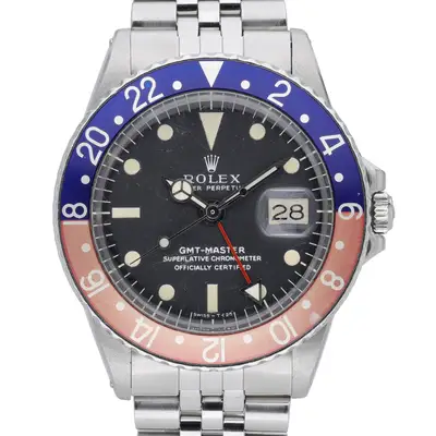 Rolex Gmt-Master 1675 with Steel case