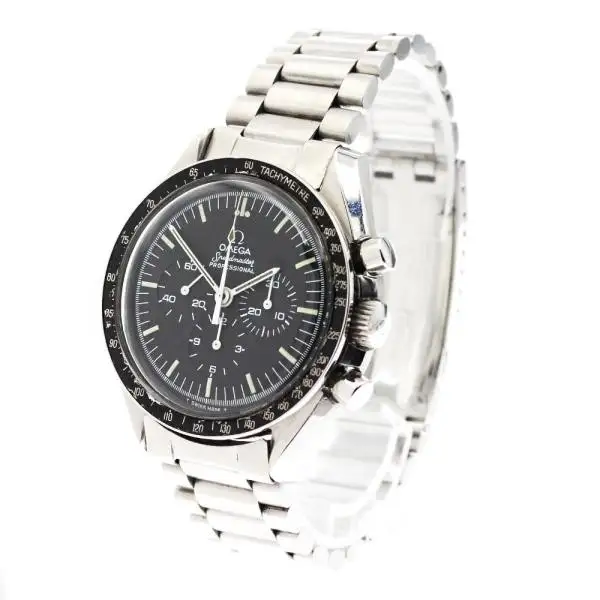 OMEGA Speedmaster Professional 145.022-76ST 42mm SS Black Dial Watch #C3018