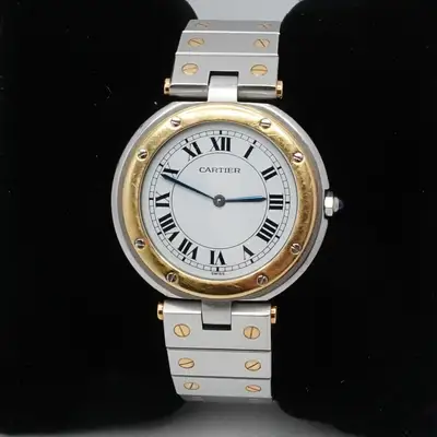 Cartier Santos Ronde 8191 18K Gold