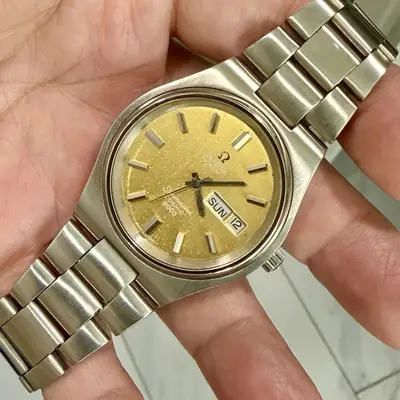 Omega Seamaster Cosmic Day/Date Jumbo RUNS!