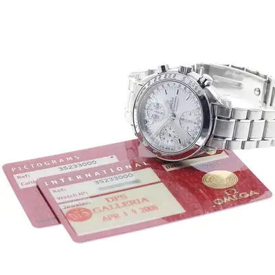 Omega SPEEDMASTER 3523.30 SS Silver #C20114