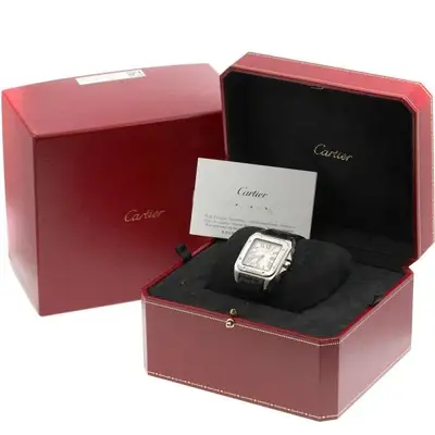 Cartier SANTOS W20106X8 SS Silver #C22342