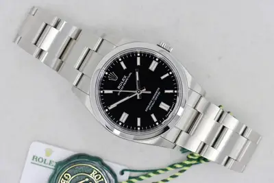 Rolex Oyster Perpetual 126000 Black Year