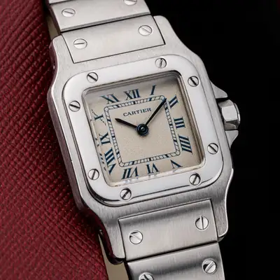 Cartier Santos Galbee Stainless Steel Ref