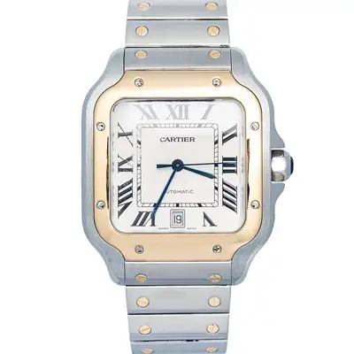 Cartier Santos W2SA0006 Bracelet Steel White