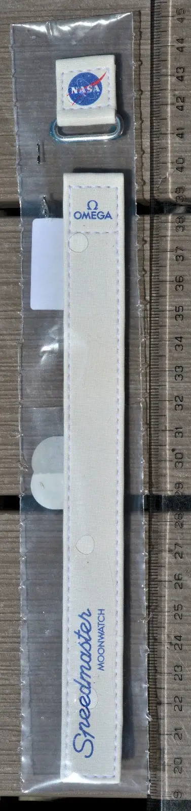 Omega White Nylon Strap for OMEGA Speedmaster