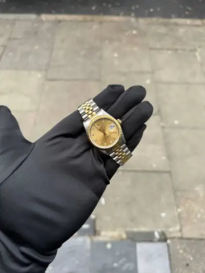 Rolex datejust bimetal YG/SS jubilee bracelet