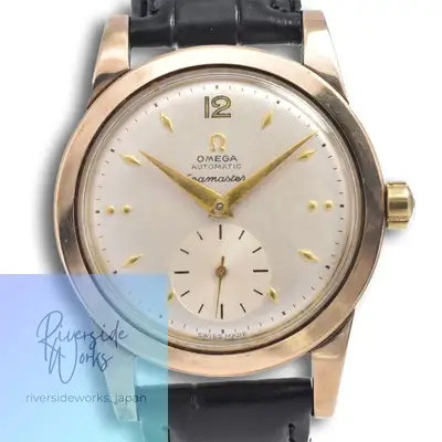 Omega Seamaster Cal.342 Half Rotor Silver