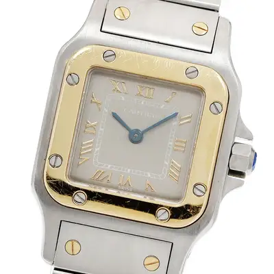 Cartier Santos Garbe SM W20031C4 YG