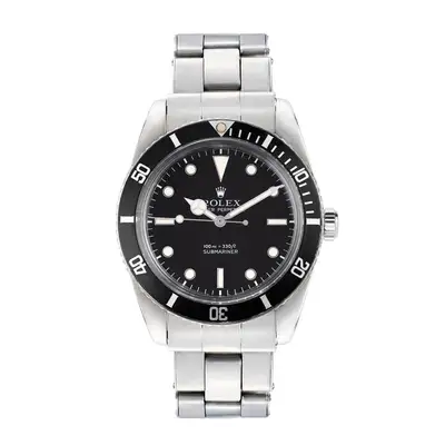 Rolex Submariner Black Mixed Stainless Steel