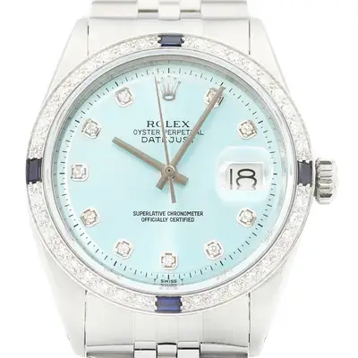 Rolex Datejust 18K White Gold SS