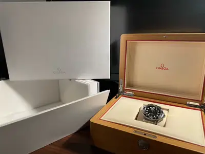 Omega Seamaster 300 Black Nearly