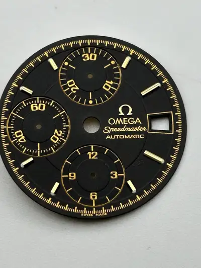 Omega SpeedMaster Black-Gold Index (U29)