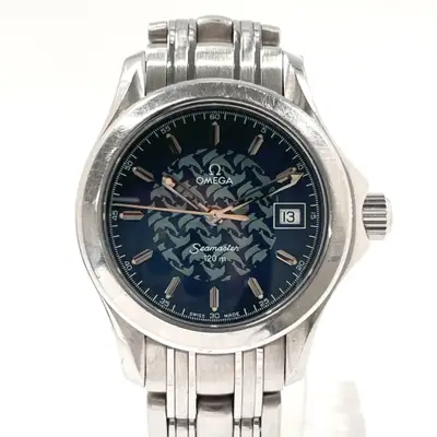 Omega Seamaster 2580.8 Jacques Mayol Navy