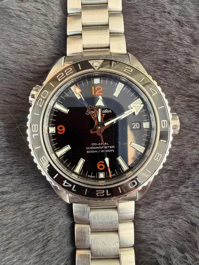 Omega seamaster planet ocean gmt cards