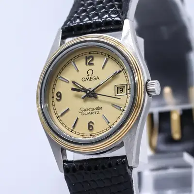 Omega *NEAR OMEGA Seamaster Cal.1380 Gold Date