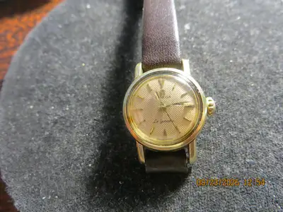 Omega Ladys Ladymatic Wrist Runs Well