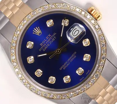 Rolex Datejust Yellow Gold Steel Jubilee