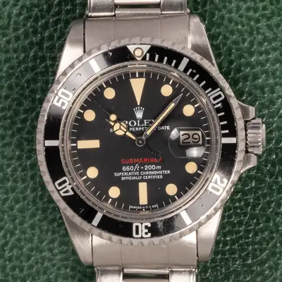 Rolex Submariner Date Single Red