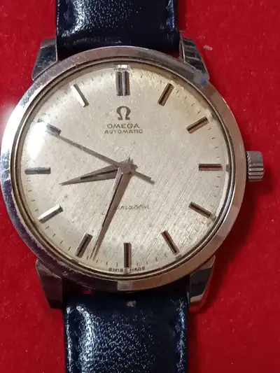 Omega Seamaster analog Black belt